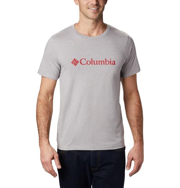 Columbia CSC Basic Logo T-Shirt Men Grey USA (US1485511)